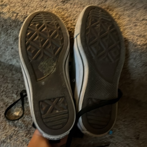 Olive green converse all star shoes - Picture 4 of 4